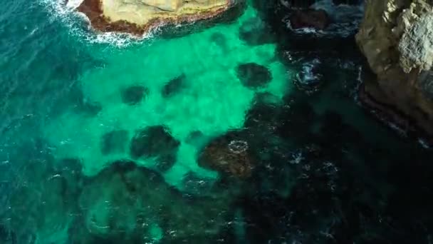 Vista Aérea Hermosa Cueva Del Indio Hatillo Puerto Rico — Vídeos de Stock