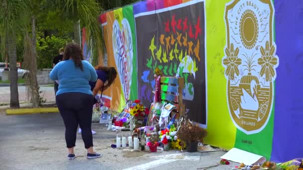 Orlando Florida Octubre 2016 Lugar Donde Omar Mateen Mató Personas — Vídeo de stock