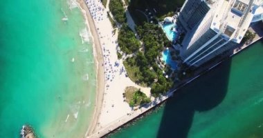 South Beach, Miami Beach, Florida, ABD havadan görünümü