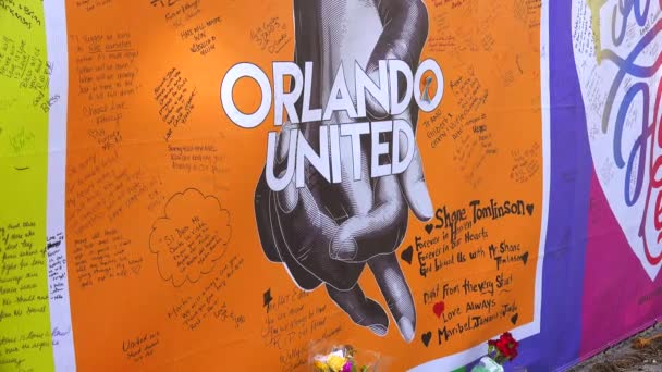 Orlando Florida Usa October 2016 Tempat Dimana Omar Mateen Membunuh — Stok Video