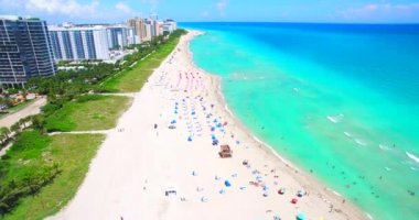South Beach, Miami Beach, Florida, ABD havadan görünümü