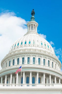 Birleşik Devletler Kongre Binası. Washington, D.C. ABD'de bina