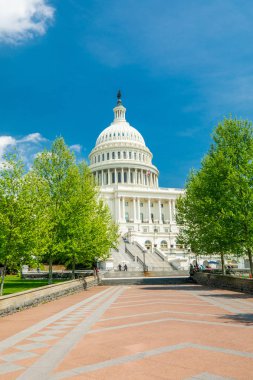 Birleşik Devletler Kongre Binası. Washington, D.C. ABD'de bina