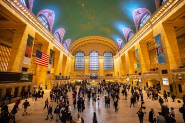Abd. New York'ta. Manhattan. Haziran 2019: Grand Central Terminali.