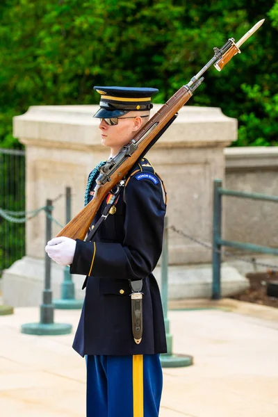 Stati Uniti Washington Lavaggio Giugno 2019 Cambio Della Guardia Vicino — Foto Stock