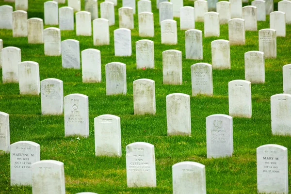 Estados Unidos Washington Wshington Junio 2019 Cementerio Nacional Arlington — Foto de Stock