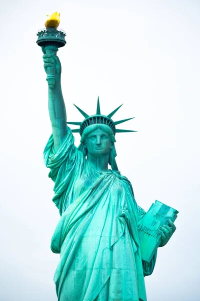 Estatua Libertad Monumento Nacional Escultura Frdric Auguste Bartholdi Manhattan Nueva — Foto de Stock