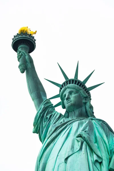 Freiheitsstatue Nationaldenkmal Skulptur Von Fredric Auguste Bartholdi Manhattan New York — Stockfoto