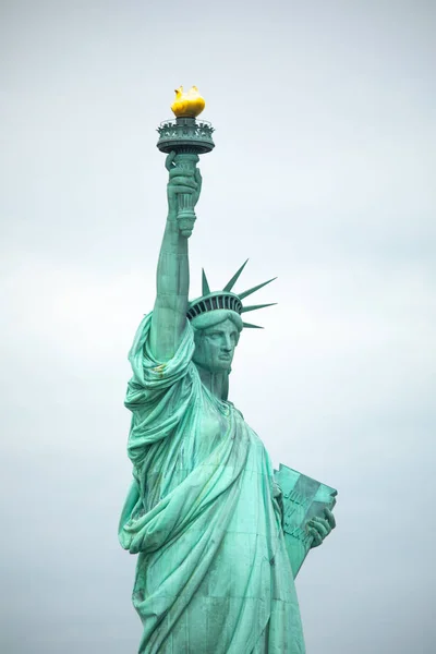 Staty Liberty National Monument Skulptur Frdric Auguste Bartholdi Manhattan New — Stockfoto