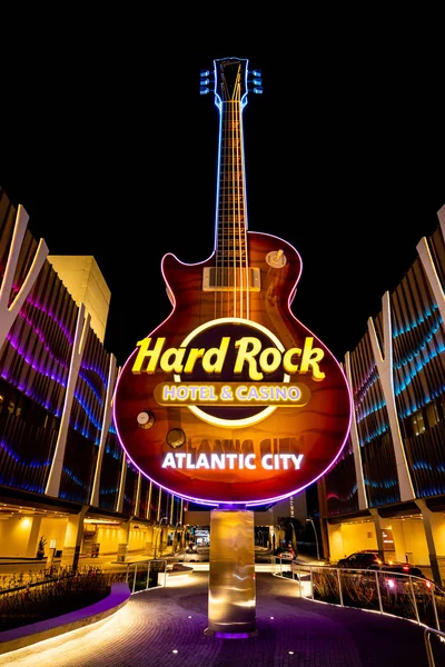 Eua Novo Jersey Cidade Atlântica Junho 2019 Novo Hard Rock — Fotografia de Stock