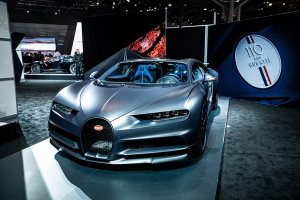 Usa New York Manhattan June 2019 Auto Show Luxury Exotic — Stock Photo, Image