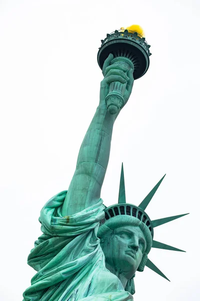 Statue Liberty National Monument Sculpture Frdric Auguste Bartholdi Manhattan New — Stock Photo, Image