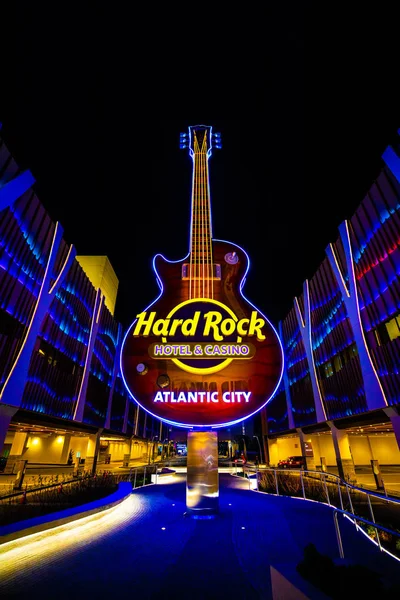 Abd. New Jersey'de. Atlantic City.'de. Haziran 2019: Yeni Hard Rock Otel Tasarımı. Salon.