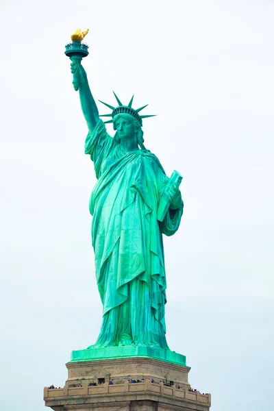 Freiheitsstatue Nationaldenkmal Skulptur Von Frdric Auguste Bartholdi Manhattan New York — Stockfoto
