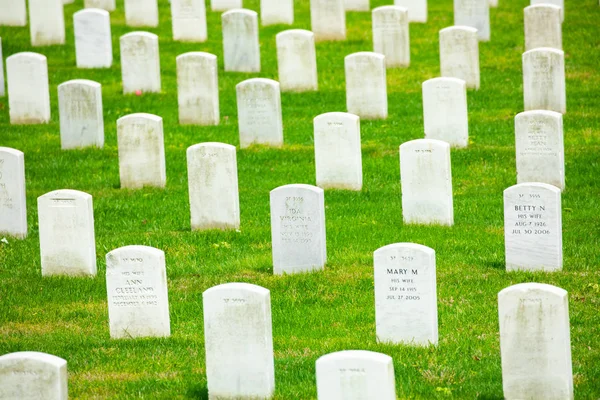 Eua Washington Wshington Junho 2019 Cemitério Nacional Arlington — Fotografia de Stock