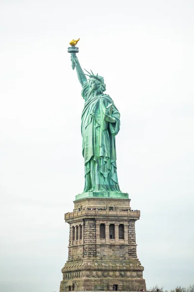 Estátua Monumento Nacional Liberdade Escultura Frdric Auguste Bartholdi Manhattan Nova — Fotografia de Stock