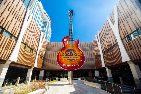 Abd. New Jersey'de. Atlantic City.'de. Haziran 2019: Yeni Hard Rock Otel Tasarımı. Salon.
