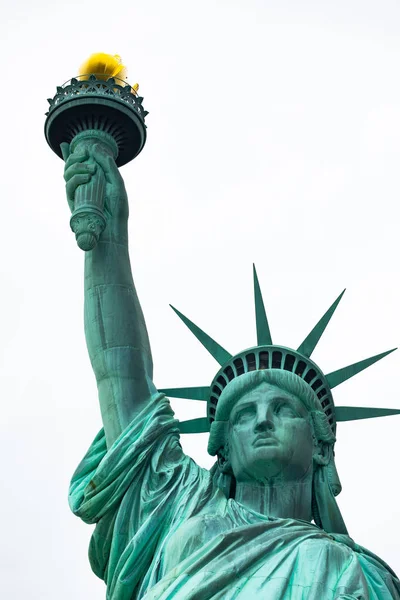 Freiheitsstatue Nationaldenkmal Skulptur Von Fredric Auguste Bartholdi Manhattan New York — Stockfoto