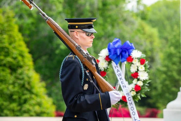 Stati Uniti Washington Lavaggio Giugno 2019 Cambio Della Guardia Vicino — Foto Stock