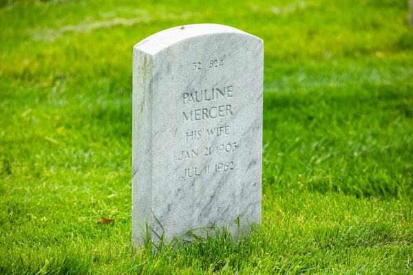 Estados Unidos Washington Wshington Junio 2019 Cementerio Nacional Arlington —  Fotos de Stock