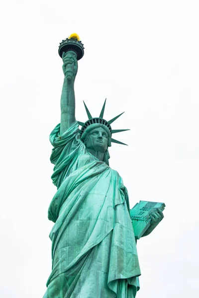 Estatua Libertad Monumento Nacional Escultura Frdric Auguste Bartholdi Manhattan Nueva — Foto de Stock