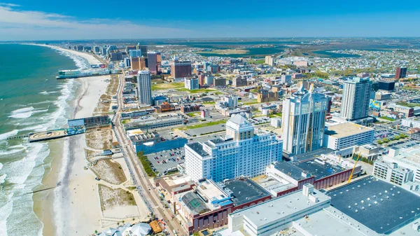 Usa New Jersey Atlantic City June 2019 Aerial View Atlantic Stock Picture