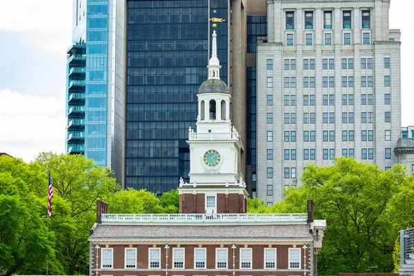 Independence Hall Filadélfia Pensilvânia Estados Unidos — Fotografia de Stock