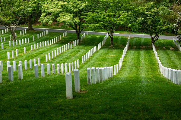 Estados Unidos Washington Wshington Junio 2019 Cementerio Nacional Arlington — Foto de Stock