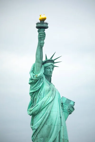 Staty Liberty National Monument Skulptur Frdric Auguste Bartholdi Manhattan New — Stockfoto