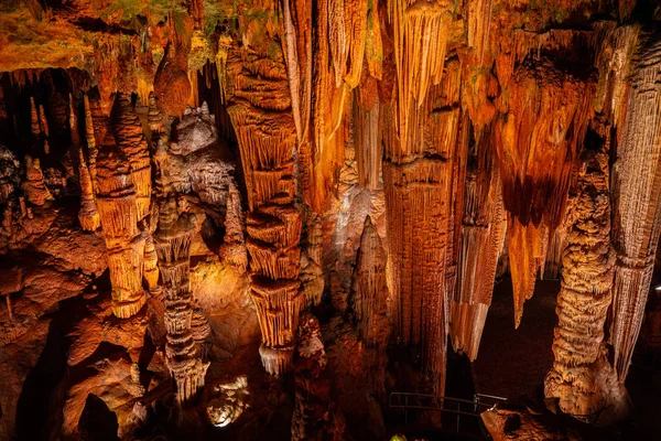 Cave Stalactites Stalagmites Other Formations Luray Caverns Usa — Stock Photo, Image