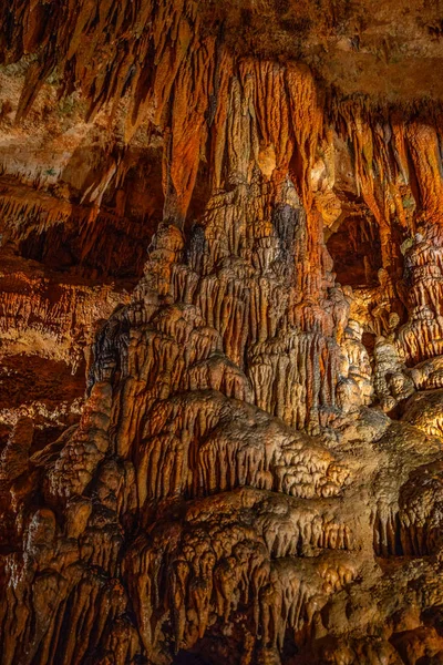 Cave Stalactites Stalagmites Other Formations Luray Caverns Usa — Stock Photo, Image