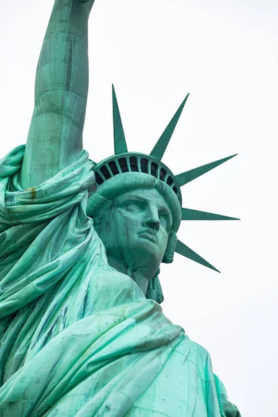 Staty Liberty National Monument Skulptur Frdric Auguste Bartholdi Manhattan New — Stockfoto