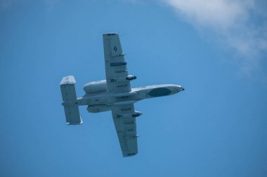 Abd. Florida. Miami Sahili. Mayıs 2019: Usaf Kc-135 Stratotanker. Gösteri Uçuşu
