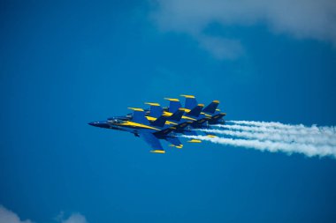 Abd. Florida. Miami Sahili. Mayıs 2019: Usaf A-10 Yıldırım Ii. Gösteri Uçuşu