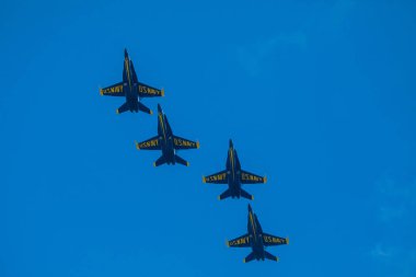 Abd. Florida. Miami Sahili. Mayıs 2019: Usaf A-10 Yıldırım Ii. Gösteri Uçuşu