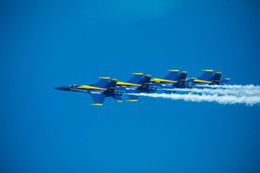 Abd. Florida. Miami Sahili. Mayıs 2019: Usaf A-10 Yıldırım Ii. Gösteri Uçuşu