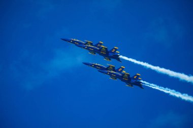 Abd. Florida. Miami Sahili. Mayıs 2019: Usaf A-10 Yıldırım Ii. Gösteri Uçuşu