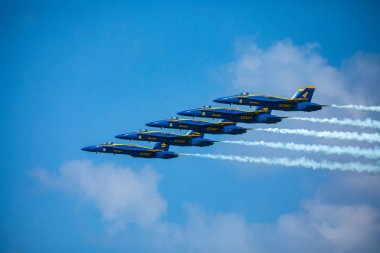 Abd. Florida. Miami Sahili. Mayıs 2019: Usaf A-10 Yıldırım Ii. Gösteri Uçuşu