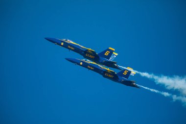 Abd. Florida. Miami Sahili. Mayıs 2019: Usaf A-10 Yıldırım Ii. Gösteri Uçuşu