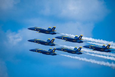 Abd. Florida. Miami Sahili. Mayıs 2019: Usaf A-10 Yıldırım Ii. Gösteri Uçuşu