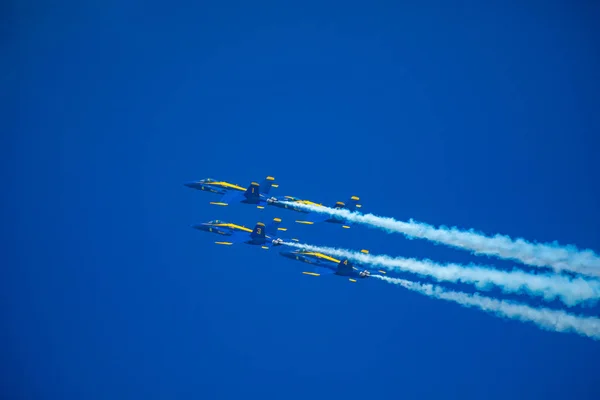 Usa Florenz Miami Beach Mai 2019 Usaf Thunderbolt Demonstrationsflug — Stockfoto