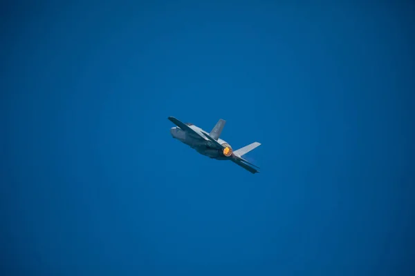 Estados Unidos Florida Miami Beach Mayo 2019 Lightning Vuelo Demonstración —  Fotos de Stock