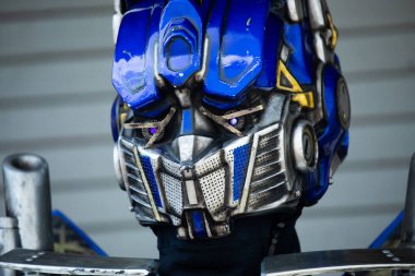 Transformatör Optimus Prime. Universal Stüdyoları. Orlando. Florida. Abd 