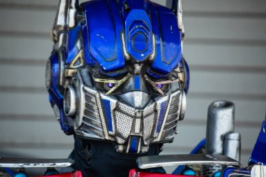 Transformatör Optimus Prime. Universal Stüdyoları. Orlando. Florida. Abd 