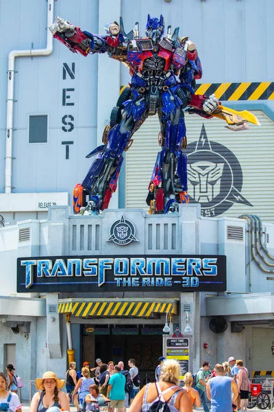 Transformator Optius Prime Universal Studios Orlando Florenz Usa — Stockfoto