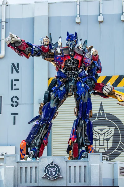 Transformátor Optimus Universal Studios Orlando Florida Usa — Stock fotografie