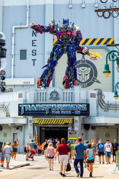 Transformátor Optimus Universal Studios Orlando Florida Usa — Stock fotografie