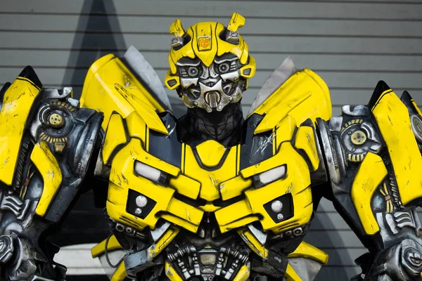 Transformator Model Bumble Bee Stockfoto