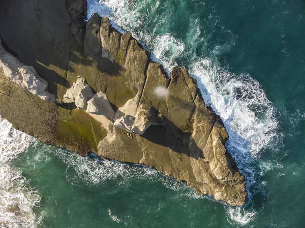 Luftaufnahme Des Klayar Beach Von Oben — Stockfoto