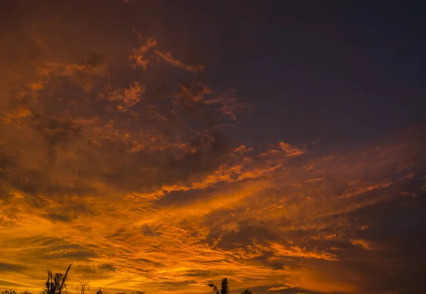 Dramatic cloud pattern in sunset golden hours sky background high resolution image